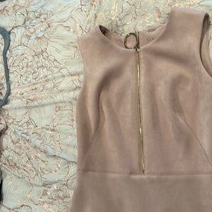 Calvin Klein suede dress